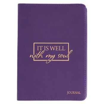 Leather Bound It Is Well Handy LL Journal Book