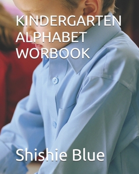 Paperback Kindergarten Alphabet Worbook Book