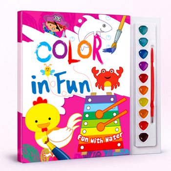 Paperback Color in Fun (Pink) (Coloring Book) Book