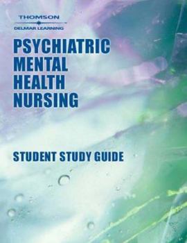 Paperback Psychiatric Mental Health Nursing Student Study Guide Book