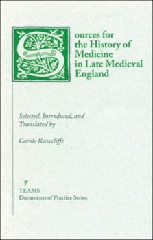 Paperback Sources for the History of Medicine in Late Medieval England Book