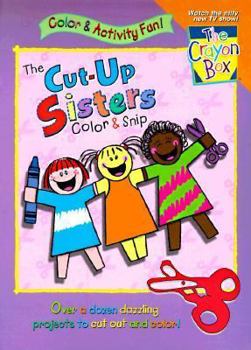 Paperback The Cut-Up Sisters: Color & Snip Book