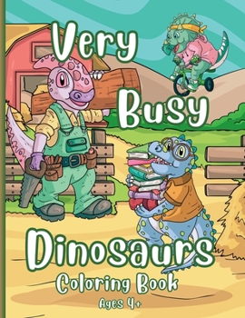 Paperback Very Busy Dinosaurs Book