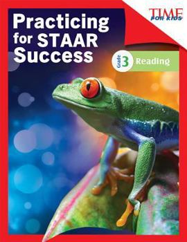 Paperback Time for Kids Practicing for Staar Success: Reading: Grade 3 (Grade 3) Book
