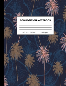 Composition Notebook: Nifty Wide Ruled Paper Notebook Journal Cute Orange Wide Blank Lined Workbook for Teens Kids Students Girls for Home School College for Writing Notes 8.5 x 11, 110 pages