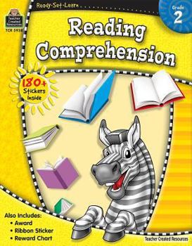 Paperback Ready-Set-Learn: Reading Comprehension Grd 2 [With 180+ Stickers] Book