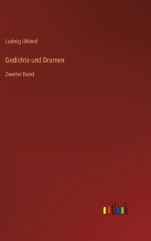 Hardcover Gedichte und Dramen: Zweiter Band [German] Book