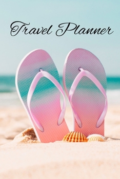 Paperback Travel Planner: Fun Journal to Plan Vacations and World Travel Book