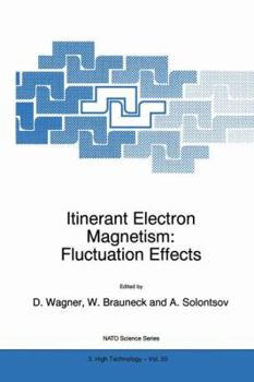 Hardcover Itinerant Electron Magnetism: Fluctuation Effects Book