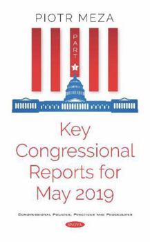 Hardcover Key Congressional Reports for May 2019 Book