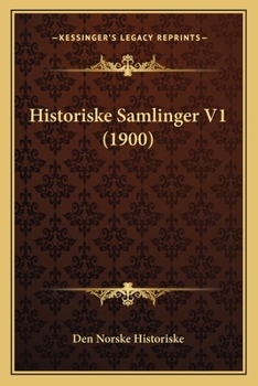 Paperback Historiske Samlinger V1 (1900) [Danish] Book