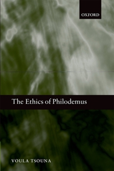 Paperback The Ethics of Philodemus Book