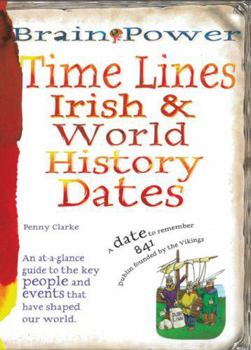 Hardcover Time Lines Irish & World History Dates Book