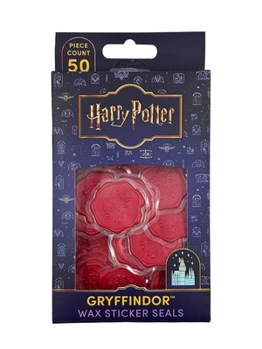 Paperback Harry Potter: Gryffindor Wax Sticker Seals (Set of 50) Book