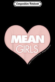 Composition Notebook: Mean Girls Pink Heart Graphic  Journal/Notebook Blank Lined Ruled 6x9 100 Pages