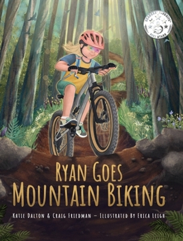 Hardcover Ryan Goes Mountain Biking Book