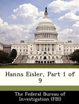 Paperback Hanns Eisler, Part 1 of 9 Book