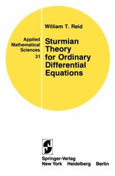 Paperback Sturmian Theory for Ordinary Differential Equations Book