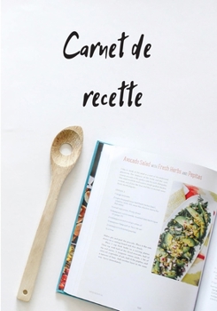 Paperback carnet de recette [French] Book