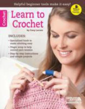 Paperback Learn to Crochet (with custom hook) (6381) Book