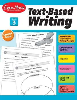 Paperback Text-Based Writing, Grade 3 Teacher Resource Book