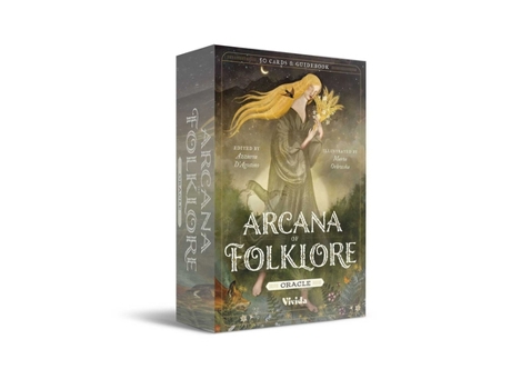Misc. Arcana of Folklore Oracle: 50 Cards & Guidebook Book