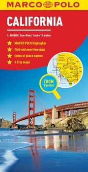 Map California Marco Polo Map Book