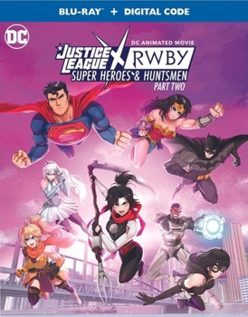 Blu-ray Justice League X RWBY: Super Heroes & Huntsmen Part 2 Book
