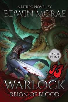 Paperback Warlock: Reign of Blood: A LitRPG Novel: Large Print Book