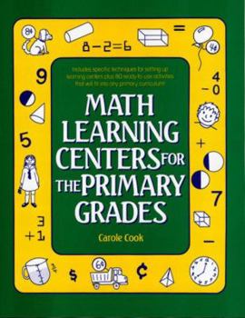 Paperback Math Learning Centers for the Primary Grades Book