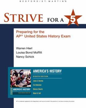 Paperback Strive for a 5 for America's History Book