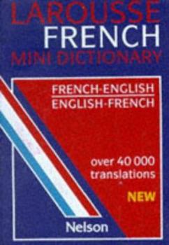 Spiral-bound Larousse Mini French Dictionary Book