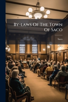 Paperback By-laws Of The Town Of Saco Book