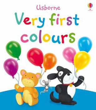 Board book Usborne Very First Colours. Book