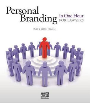 Paperback Personal Branding in One Hour for Lawyers Book