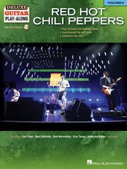 Paperback Red Hot Chili Peppers Deluxe Guitar Play-Along Volume 6 Book/Online Audio Book