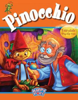 Hardcover Pinocchio: Fairytale Pop-Up Fun Book