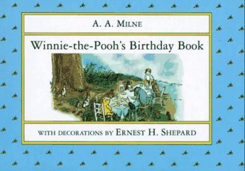 Hardcover Winnie-The-Pooh's Birthday Book