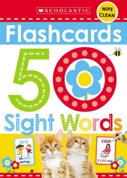Cards 50 Sight Words Flashcards: Scholastic Early Learners (Flashcards) Book