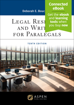 Paperback Legal Research and Writing for Paralegals: [Connected Ebook] Book