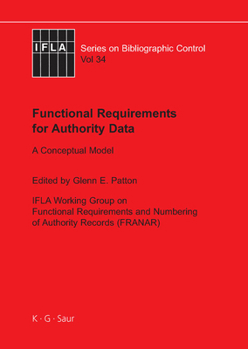 Hardcover Functional Requirements for Authority Data Book