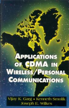 Hardcover Applications of Cdma in Wireless/Personal Communications Book