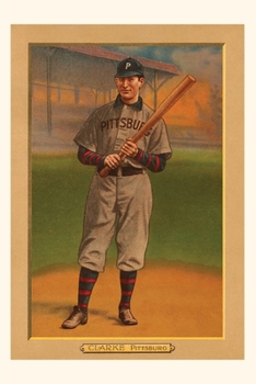 Paperback Vintage Journal Early Baseball Card, Fred Clarke Book