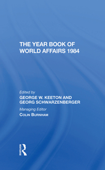 Hardcover The Year Book of World Affairs 1984 Book