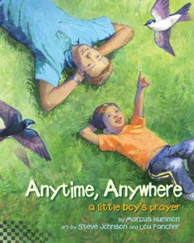 Hardcover Anytime, Anywhere: A Little Boy's Prayer Book