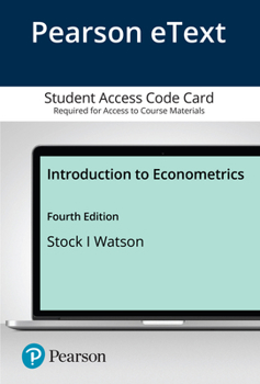 Printed Access Code Introduction to Econometrics Book