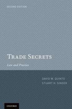 Paperback Trade Secrets: Law and Practice Book