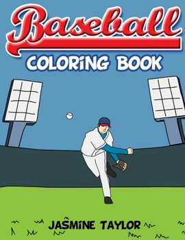 Paperback Baseball Coloring Book