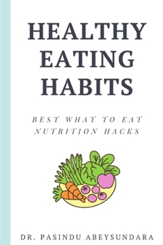 Healthy Eating Habits: BEST WHAT TO EAT NUTRITION HACKS by Dr Pasindu Abeysundara