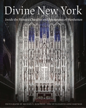 Hardcover Divine New York: Inside the Historic Churches and Synagogues of Manhattan Book